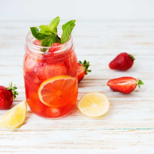Flavored Iced Tea or Lemonade.