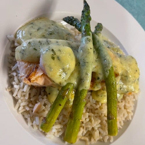 Salmon Oscar.
