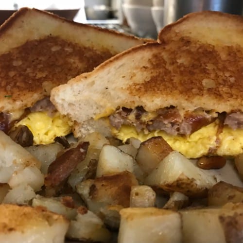 Breakfast Sandwich.