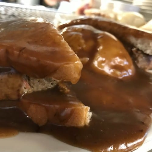 Meatloaf Hot Plate.